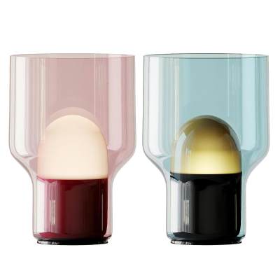 现代时尚玻璃台灯